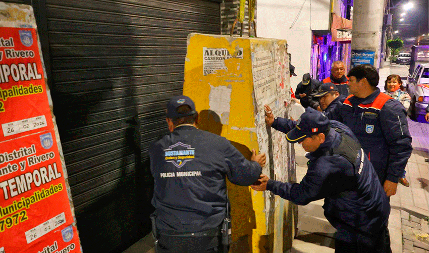 José Luis Bustamante y Rivero clausura bar en la avenida Dolores por operar sin licencia ni certificado de seguridad