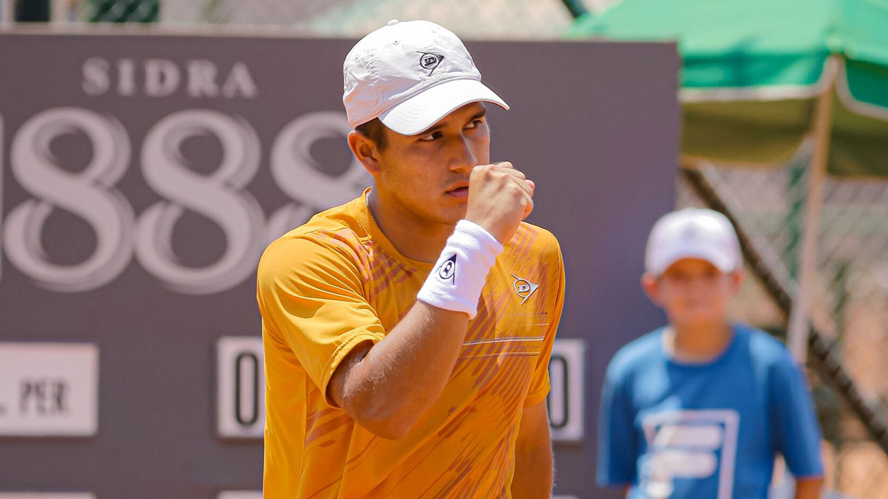 ¡Buen debut! Gonzalo Bueno avanzó a octavos de final del Challenger de Guayaquil