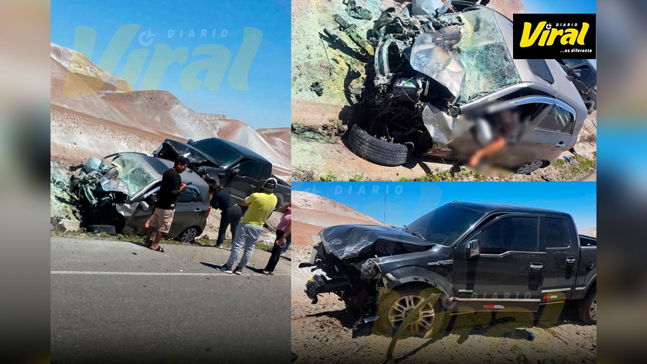 Choque frontal en vía Cerro Verde deja un muerto