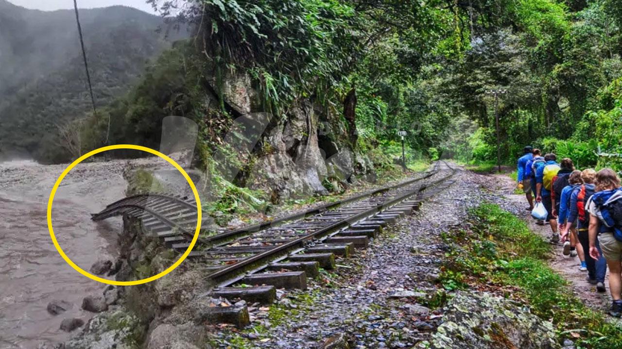 Emergencia por nuevo huaico en Machu Picchu
