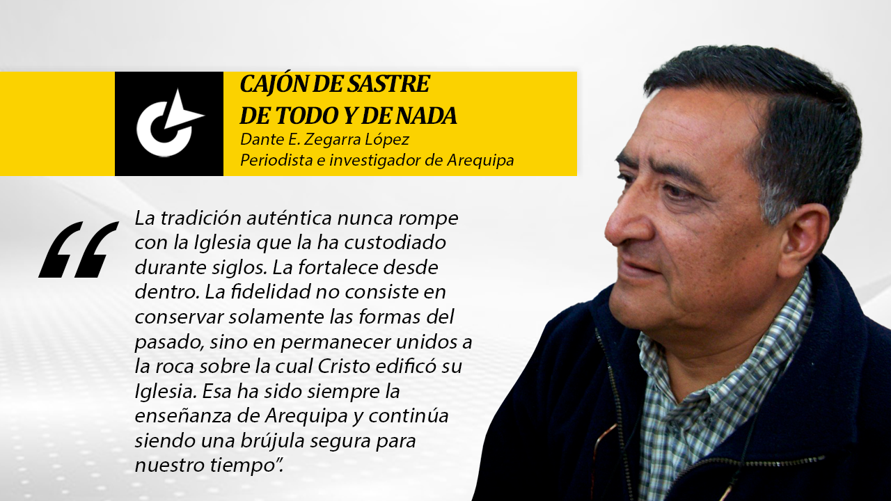 La tradición también necesita obediencia 