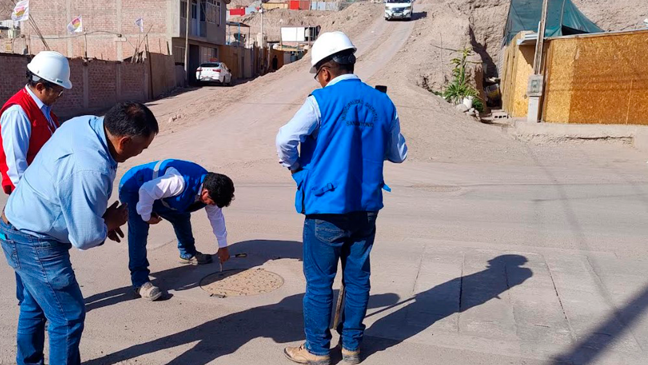 Contraloría impulsa reactivación de obra de agua potable paralizada en San Antonio