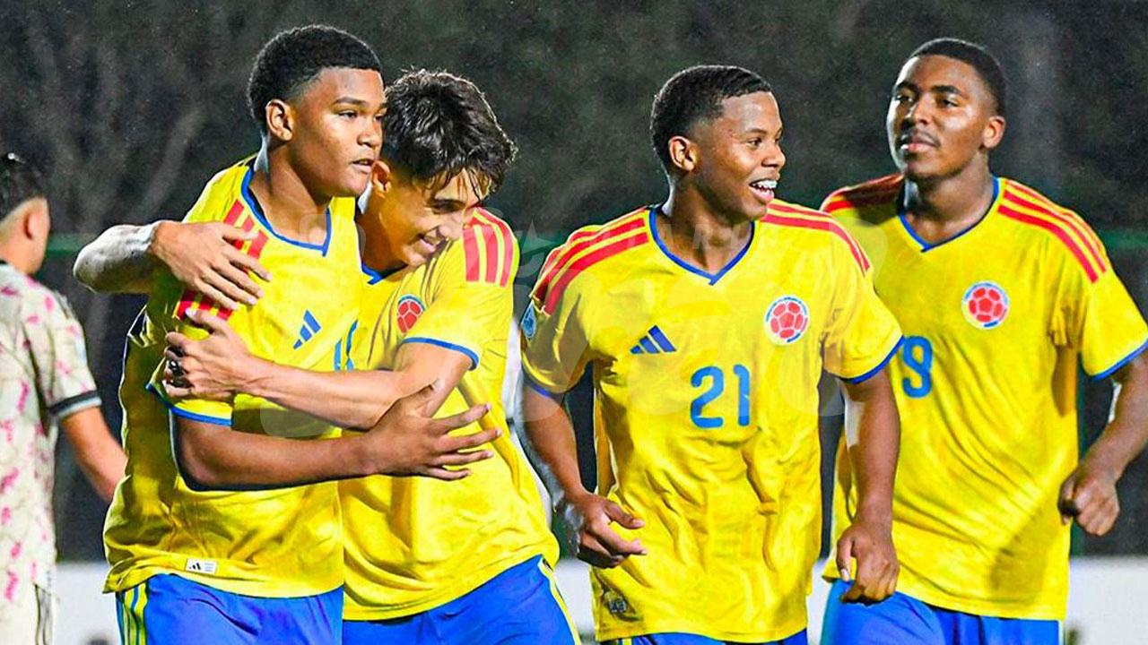 Colombia logra su primer triunfo y se mete en la pelea del Sub 17