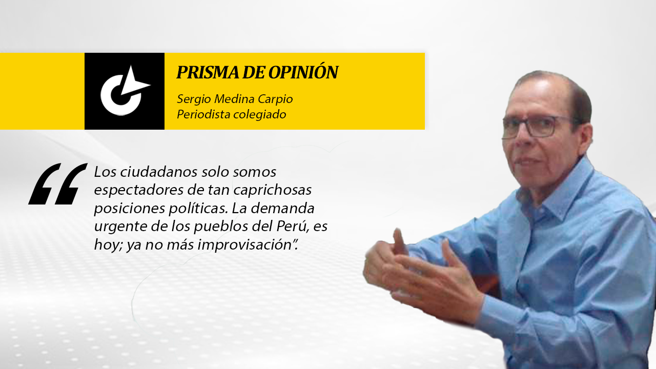 La tentación de escribir  de política