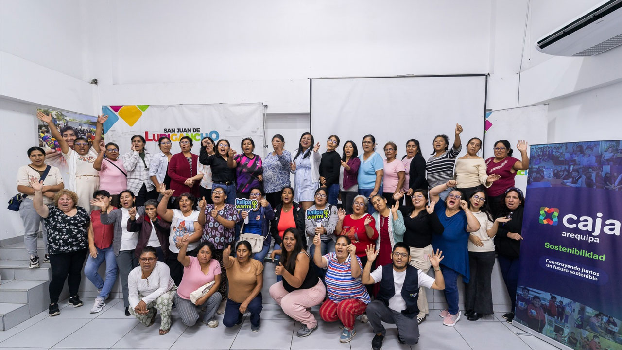 Caja Arequipa inicia nueva edición de Kallpa Warmi para impulsar el desarrollo de mujeres emprendedoras