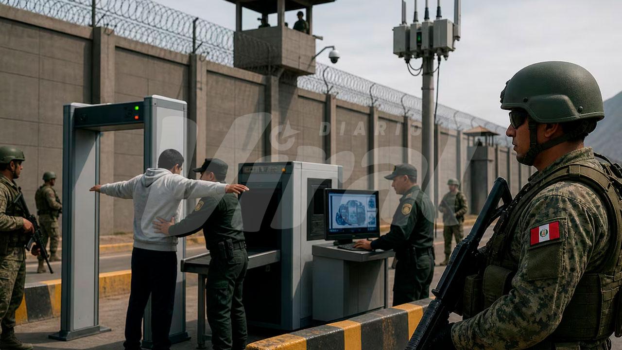 Gobierno plantea instalar retenes militares fuera de penales para frenar el ingreso de celulares