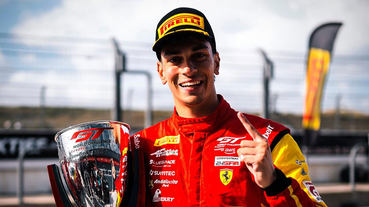Matías Zagazeta se coronó campeón de la Gold Sprint Cup del GT3 World Challenge