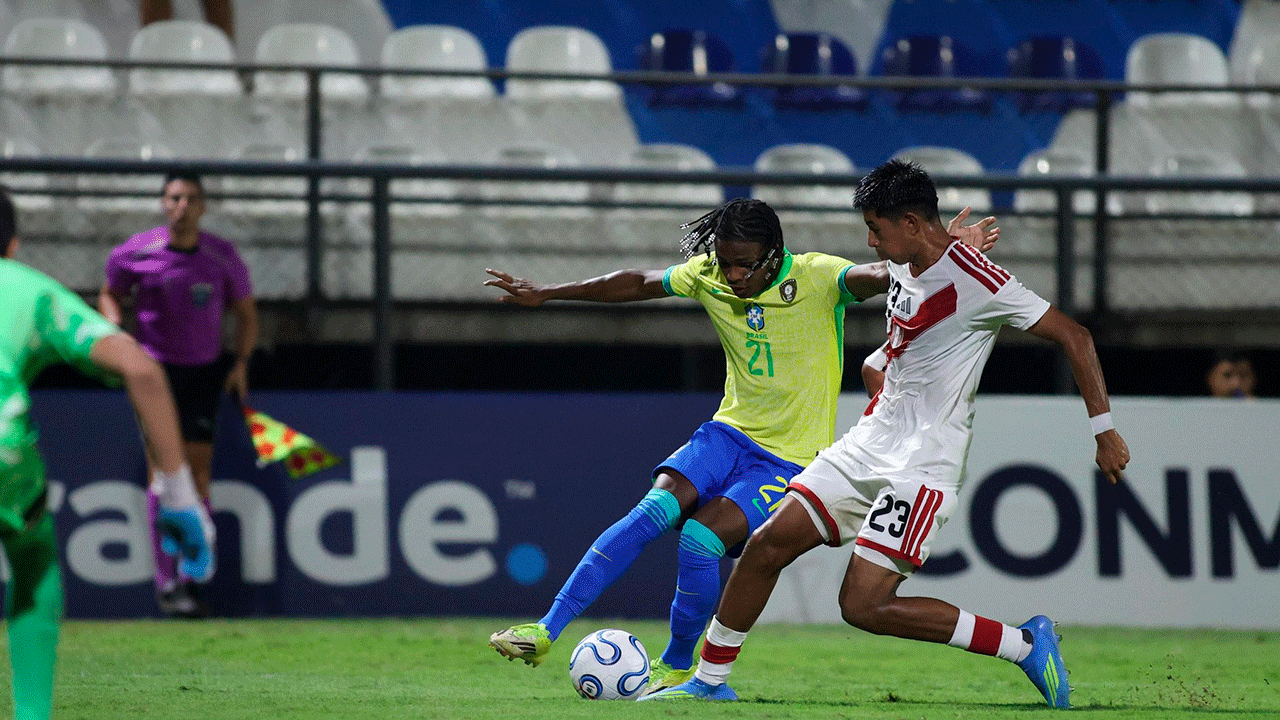 Selección peruana sub-17 cae goleada ante Brasil y complica su futuro en el Torneo Sudamericano