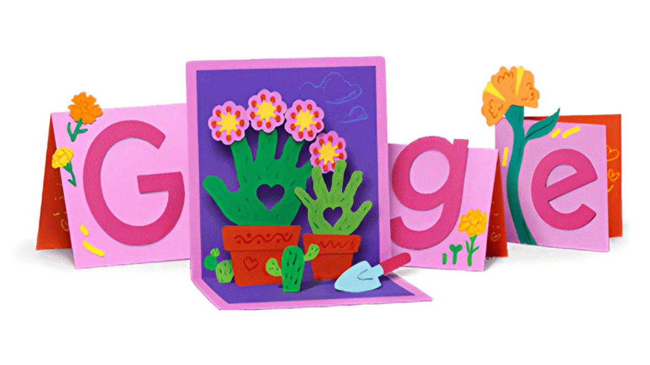 Google dedica doodle especial por el Día de la Madre 2026