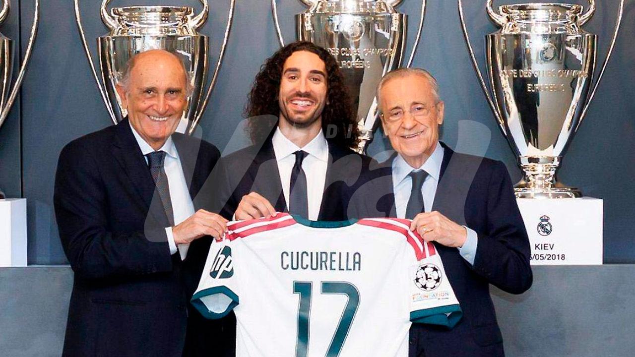 Cucurella ya luce la camiseta blanca