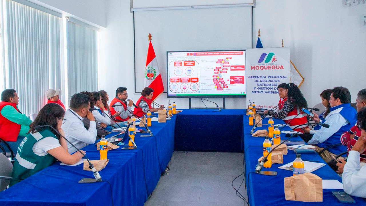 Moquegua refuerza vigilancia del agua ante posible déficit hídrico por El Niño