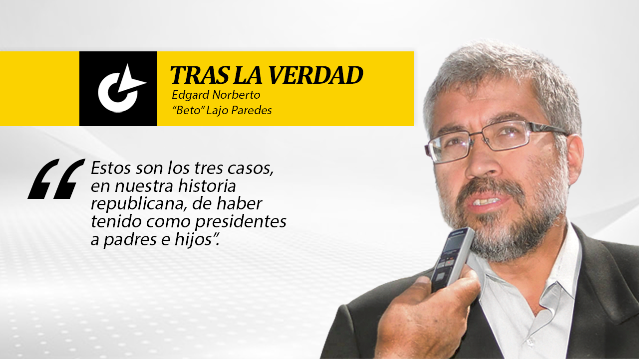 Padres e hijos  presidentes del Perú