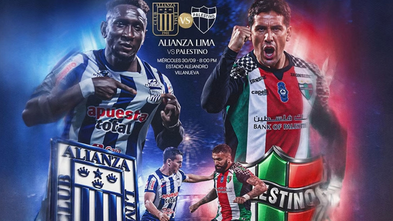Alianza Lima enfrentará a Palestino en amistoso internacional