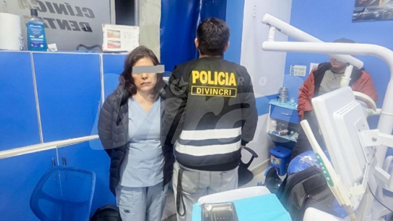 Detienen a falsa odontóloga que realizaba cirugías sin título en galería del Cercado