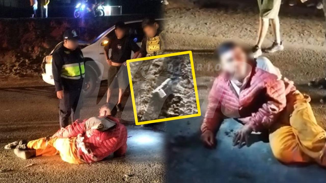 Afectado por accidente sería sospechoso de robo en Chala
