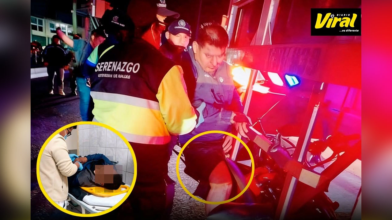 Majes: motociclista en UCI necesita ayuda tras grave accidente
