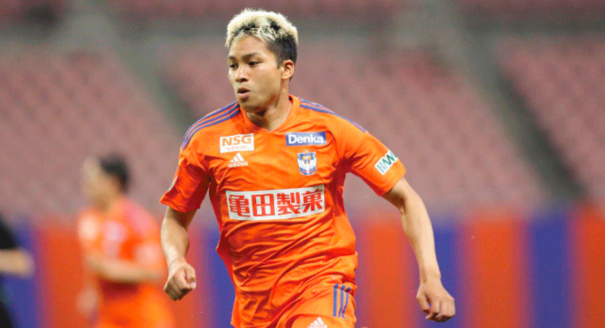 Peruano Kazuyoshi Shimabuku debuta con Albirex Niigata en empate por la J2 League