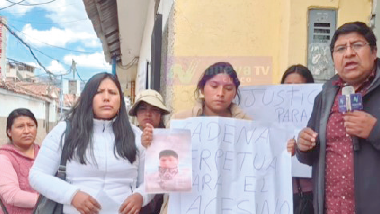 Familia de Ruth Nay Orccón exige cadena perpetua para investigado por crimen en Cusco