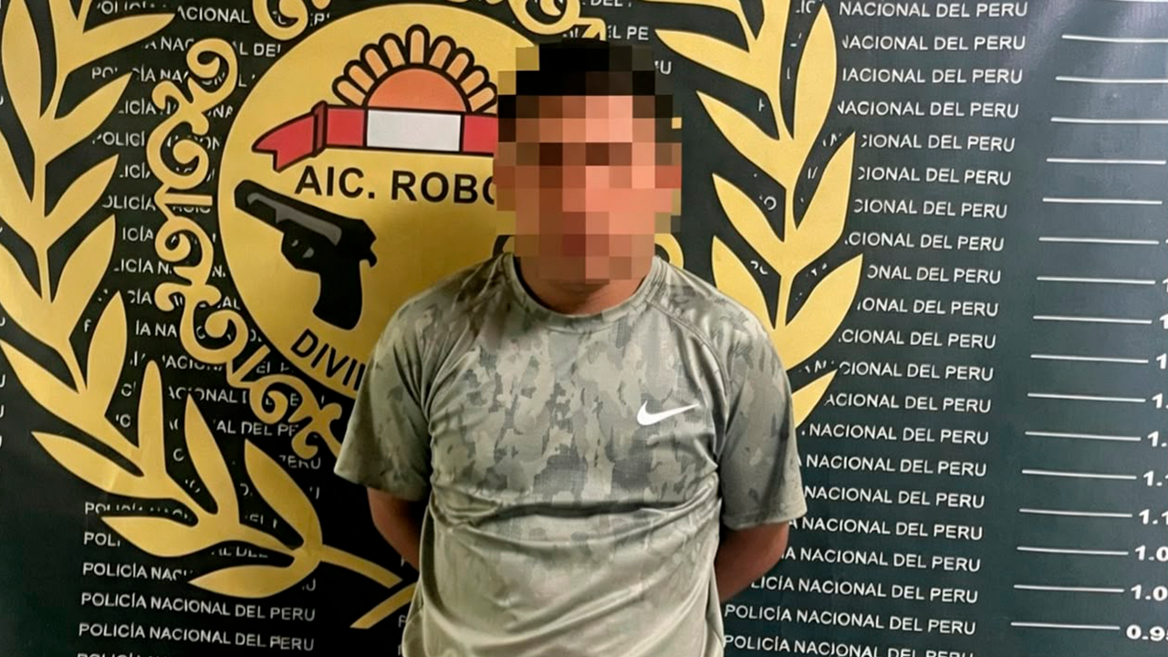 Detienen a “Chino Pepa” por presunto robo agravado bajo modalidad de “pepeo” en Arequipa
