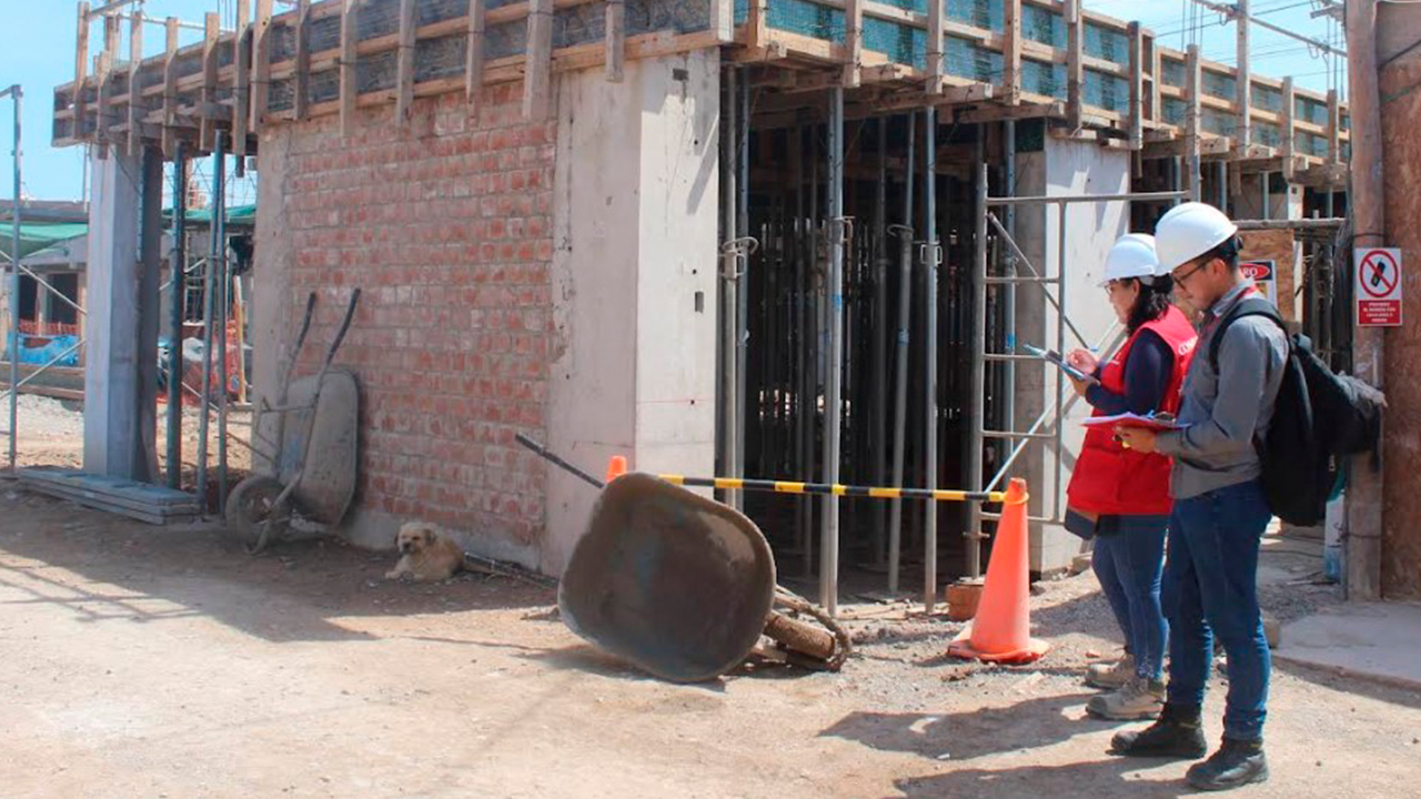 Contraloría detecta fallas y desorden en obra de colegio de S/47 millones en Ilo