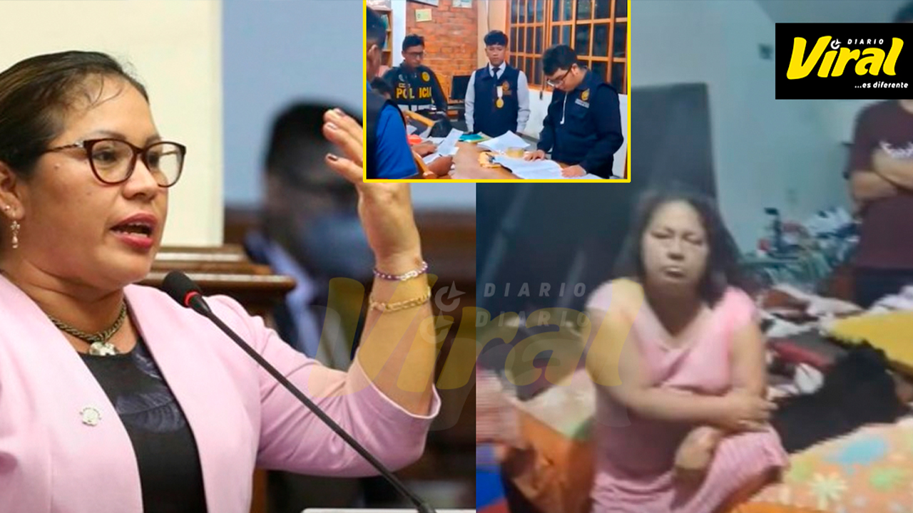 Allanan vivienda de hermana de congresista acusada de liderar red criminal de venta de cargos públicos 