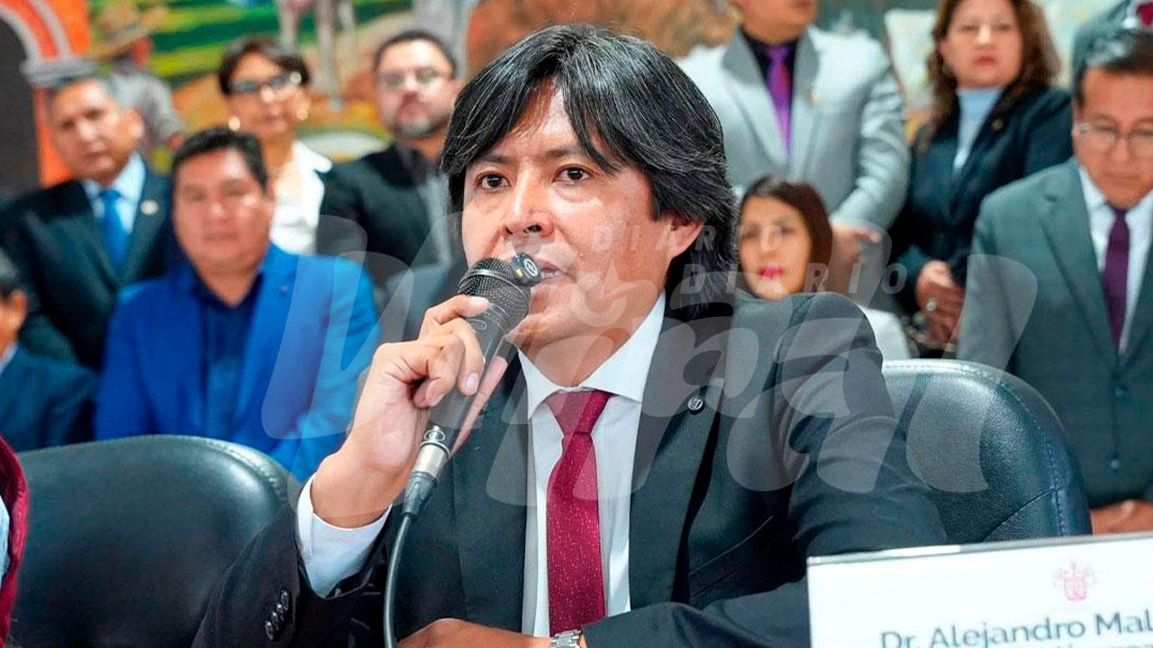 Gerente Alejandro Maldonado aprobó devolución de dinero de cartas fianza a empresa Megabus