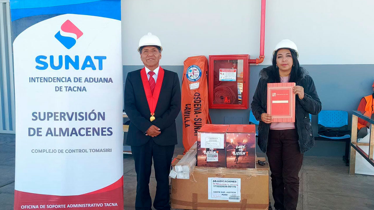 Donan equipos a Corte de Justicia de Puno