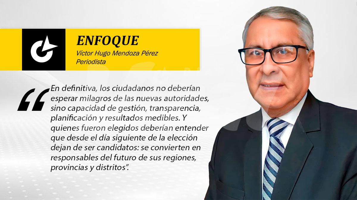 Autoridades elegidas deben prepararse para gobernar