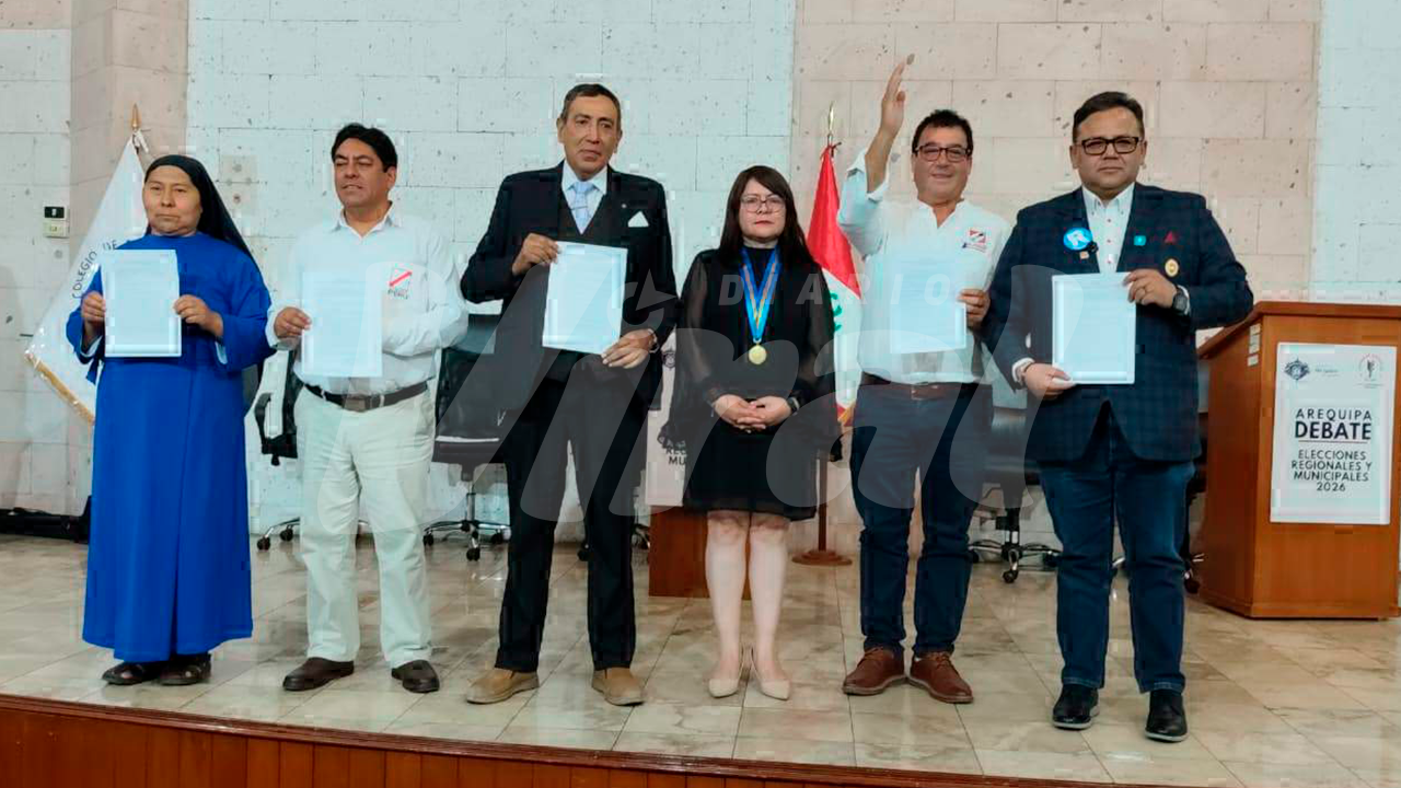 Postulantes al GRA debaten en Arequipa entre propuestas, cuestionamientos y ausencias