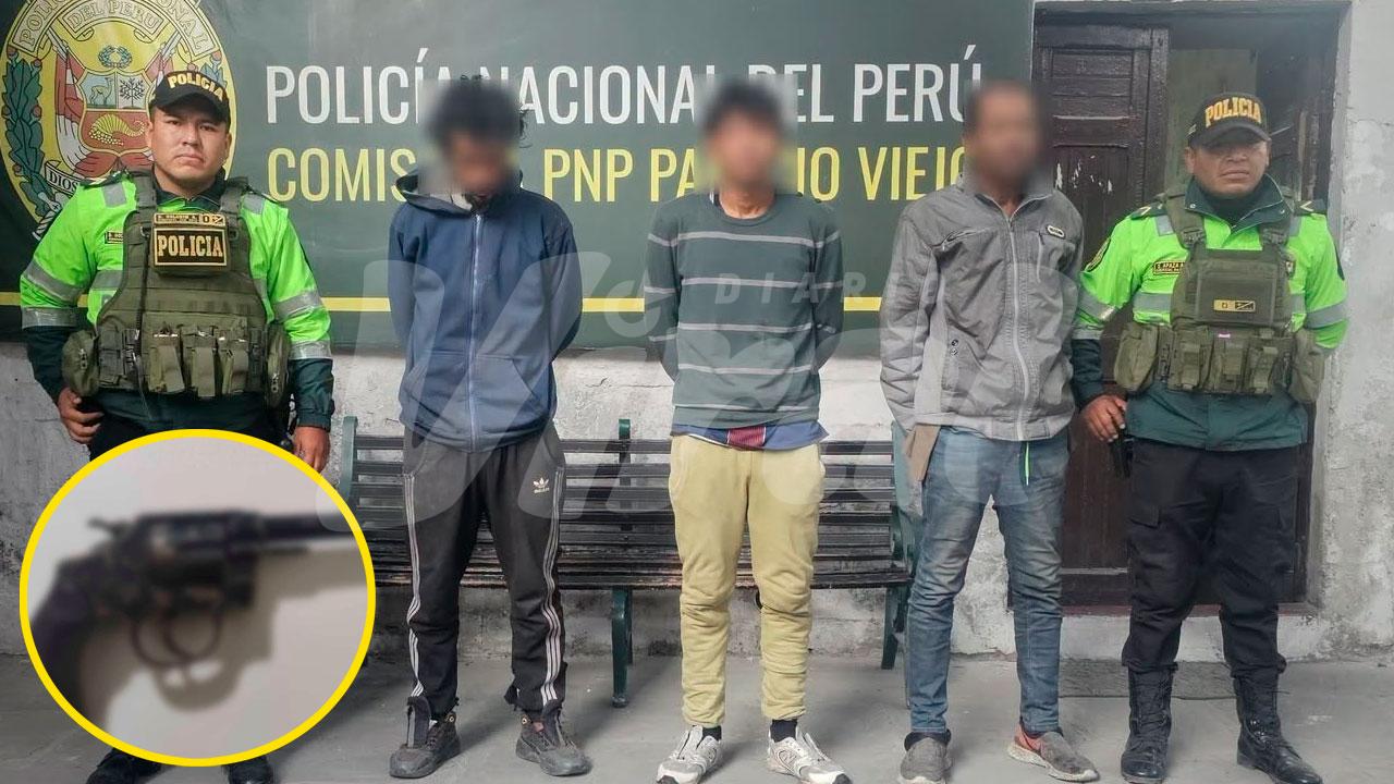 Dictan prisión preventiva para tres extranjeros investigados por tenencia ilegal de armas en Arequipa