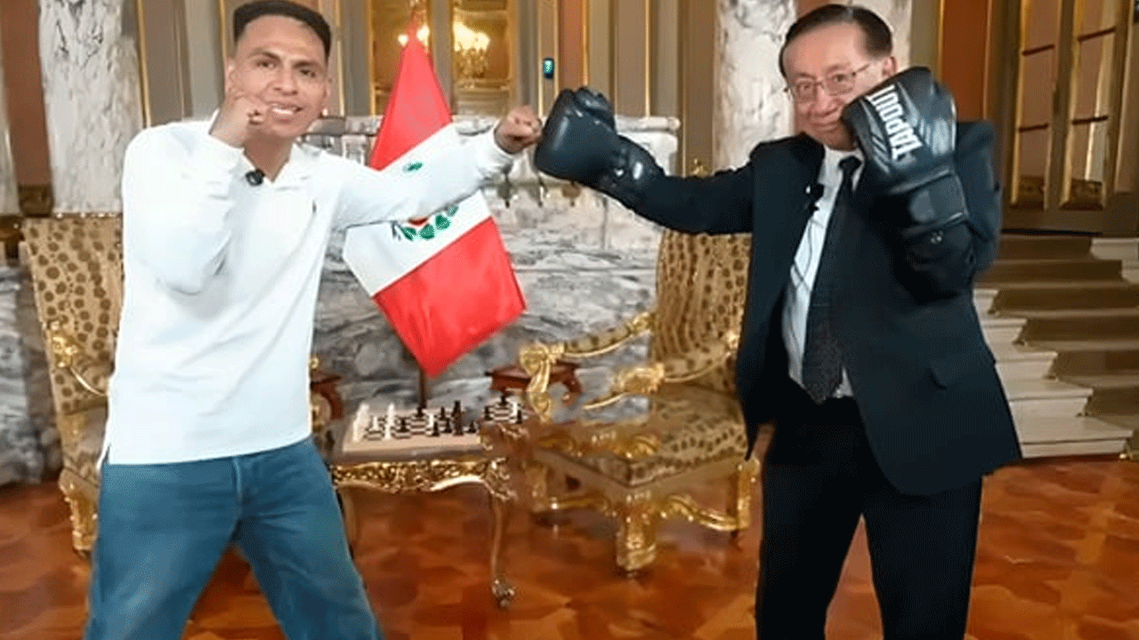 Balcázar y alcalde de Ate protagonizan video viral en plena crisis política y debate presidencial