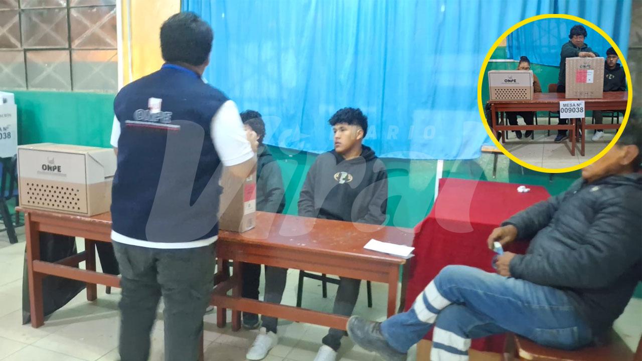 Madrugada electoral, primera mesa se instala antes de las 5:00 horas en Arequipa