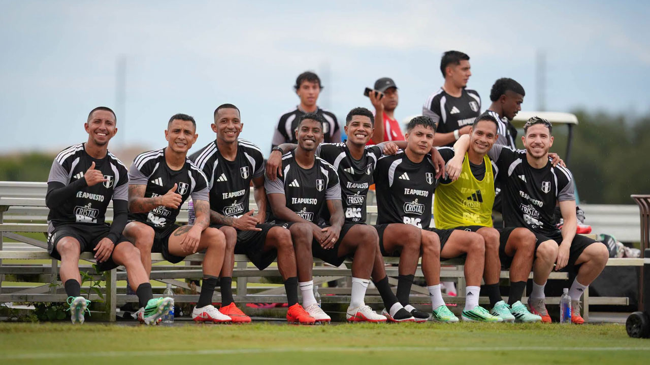 Selección peruana realizó su primer entrenamiento en Orlando