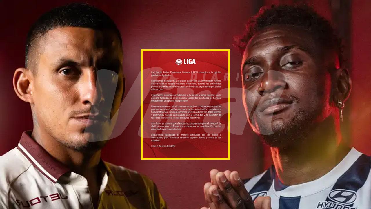 Clásico se juega pese a la tragedia en Matute: Liga1 ratifica partido tras muerte de hincha