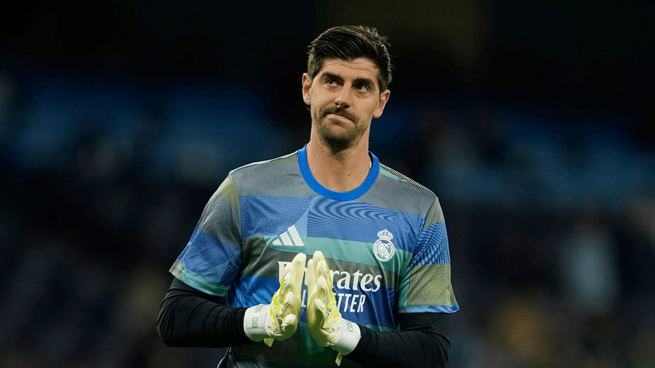 Golpe al Real Madrid: Courtois queda fuera y no estará ante Bayern Múnich