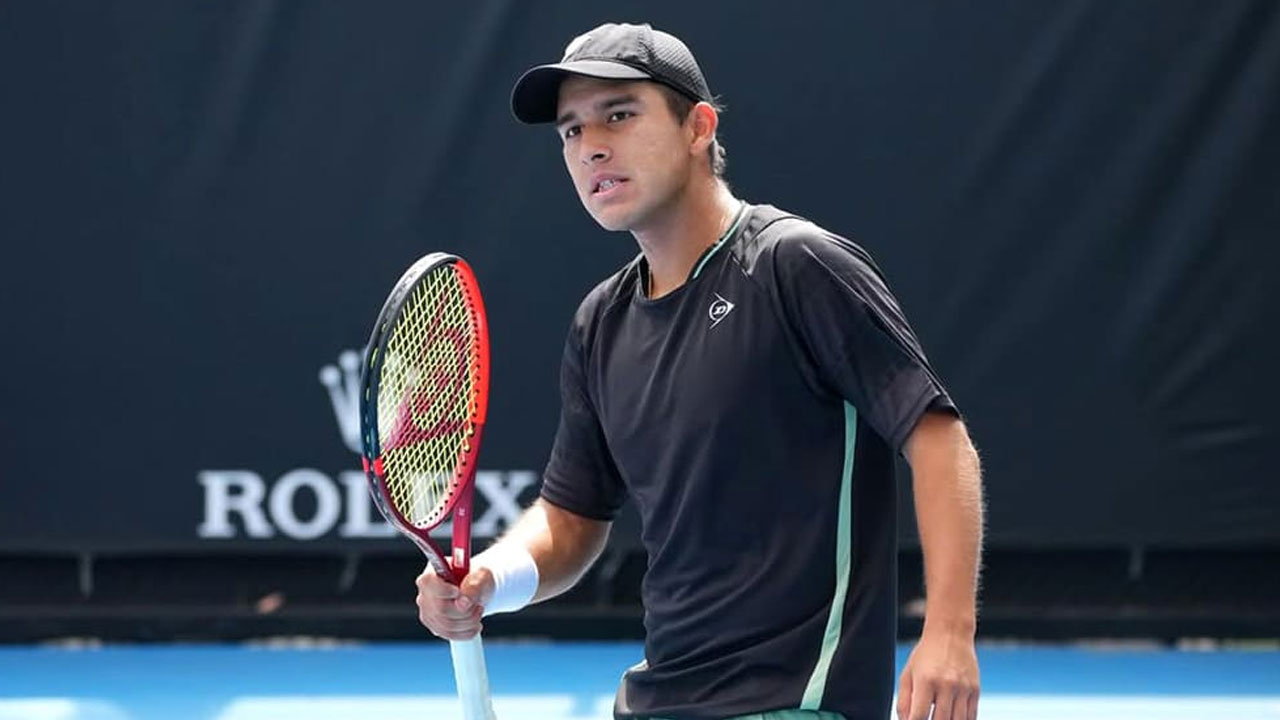 Gonzalo Bueno fue eliminado del Challenger de Itajaí y se despide del torneo