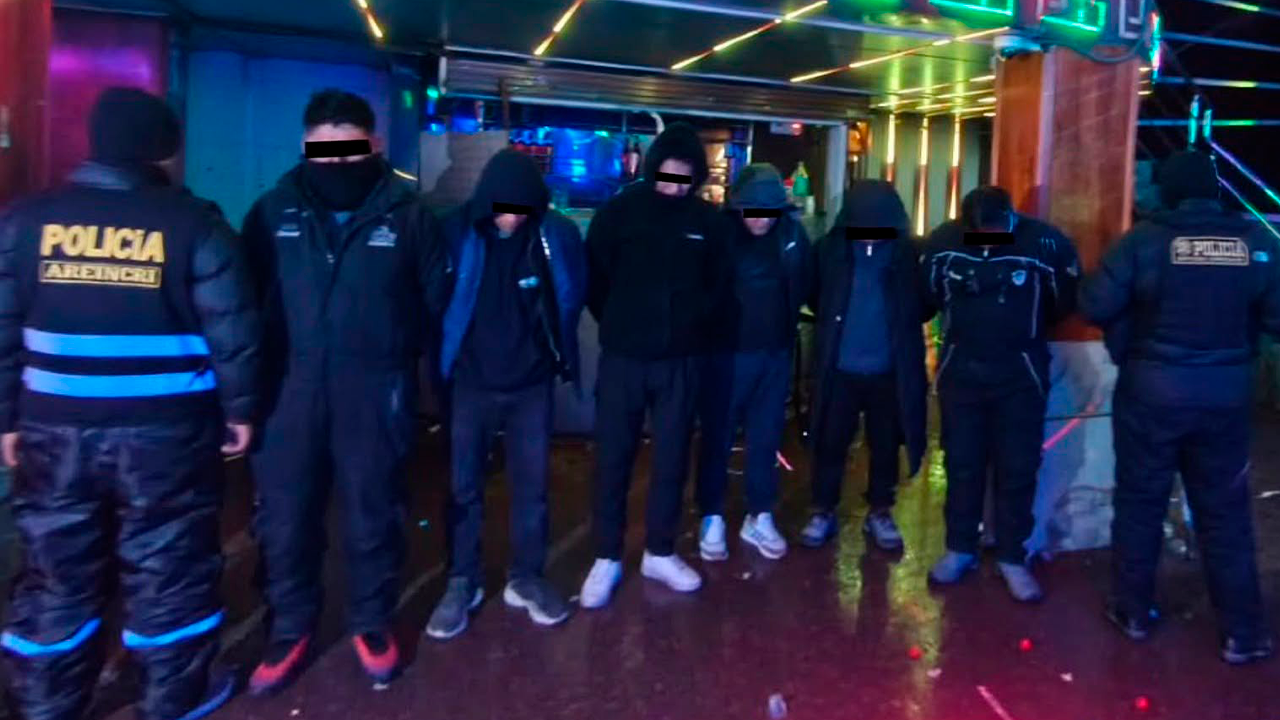 Policía rescata a 52 personas y detiene a seis sospechosos en La Rinconada