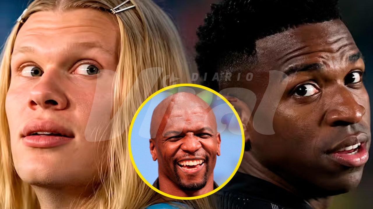 Terry Crews reacciona al viral de Haaland y Vinícius Jr. inspirado en ‘¿Y dónde están las rubias?’