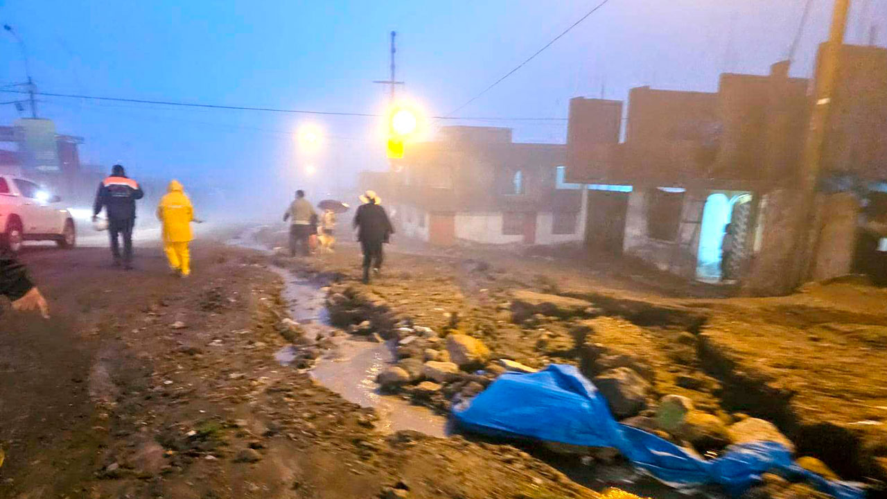 Alertan de lluvias intensas en Arequipa