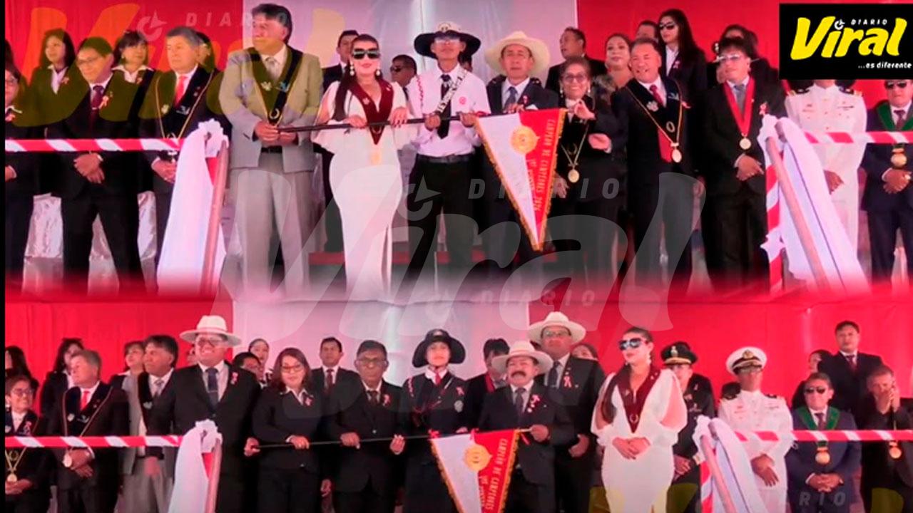 Honorio Delgado y Juana Cervantes representarán a la UGEL Norte en el Desfile Cívico Militar