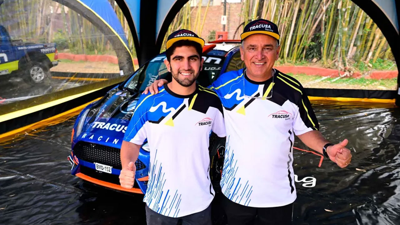 André y Jorge Martínez van por el podio en Paraguay
