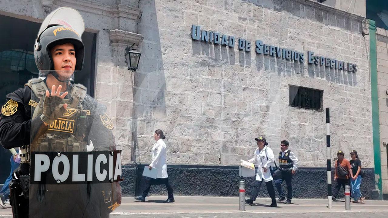 Fallece joven policía de 21 años tras disparo en la USE de Arequipa