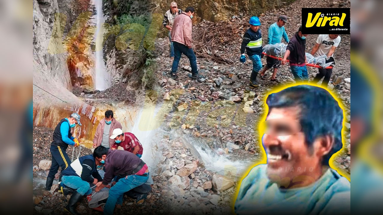 Adulto mayor muere tras caer a abismo de 50 metros en La Unión