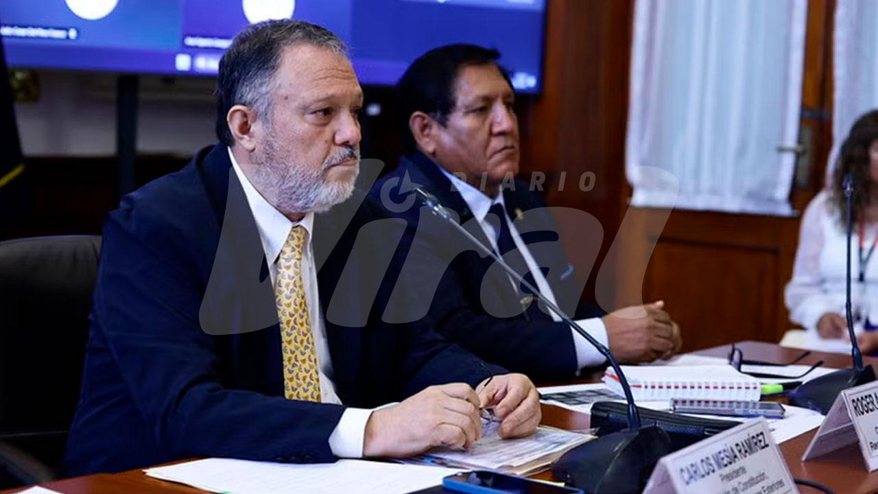 Mesía busca consenso en el Senado para modificar las facultades solicitadas por el Gobierno sin cambiar lo aprobado