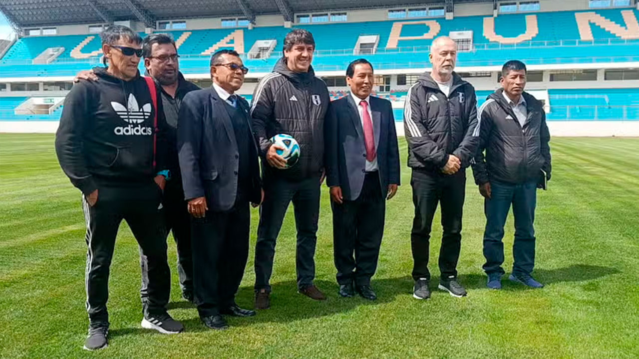 Ferrari respalda estadio de Puno como sede viable para las Eliminatorias 2030