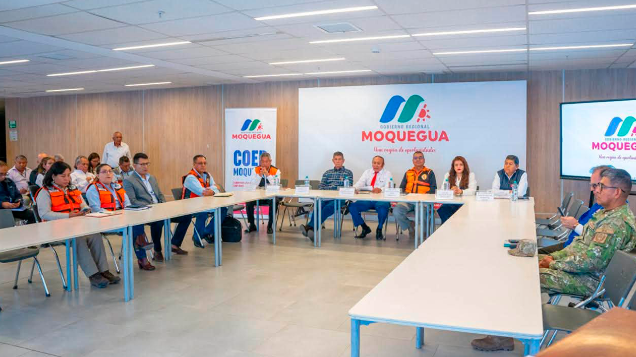 Moquegua propone que EPS Ilo capte agua de Pasto Grande ante riesgo de desabastecimiento por El Niño 2026-2027