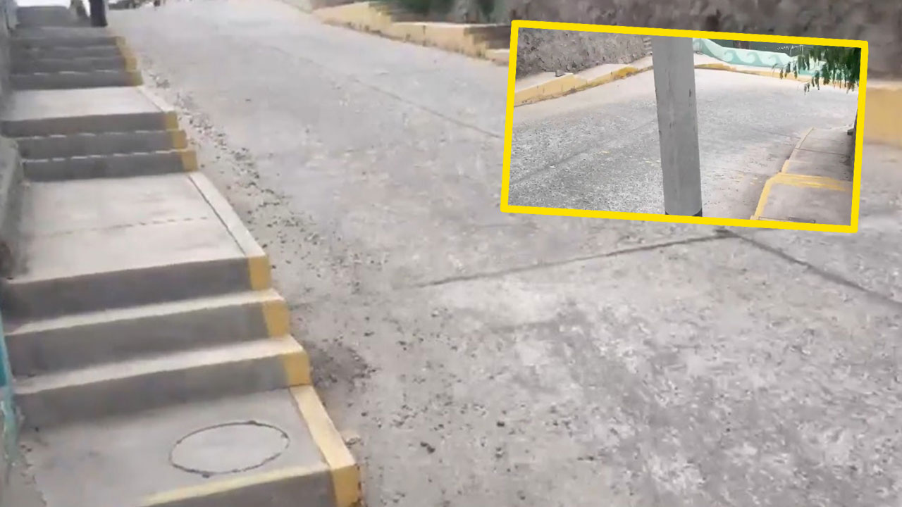 Denuncian falta de mantenimiento de vías