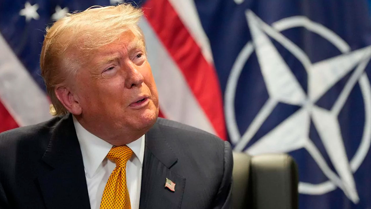 Trump confunde a Irán con Japón durante discurso en la cumbre de la OTAN
