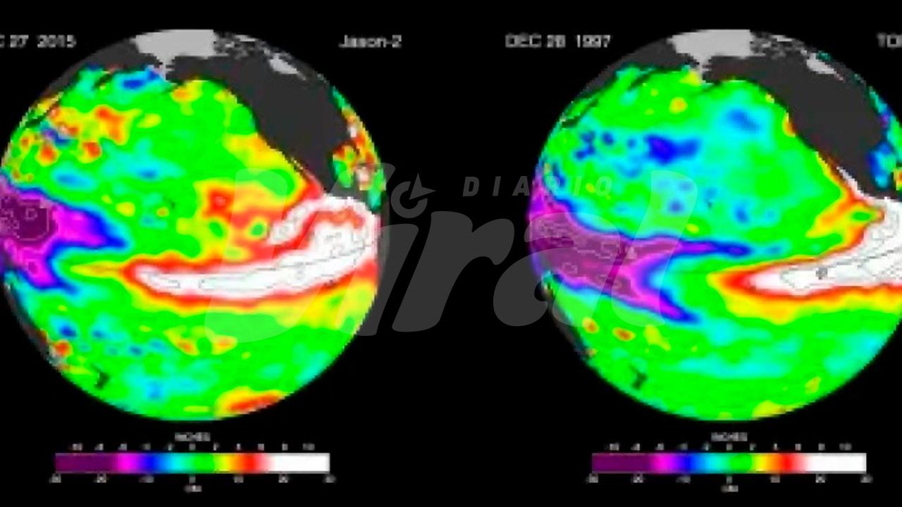 El Niño: el calentamiento del Pacífico se intensifica y eleva las anomalías térmicas frente a Perú