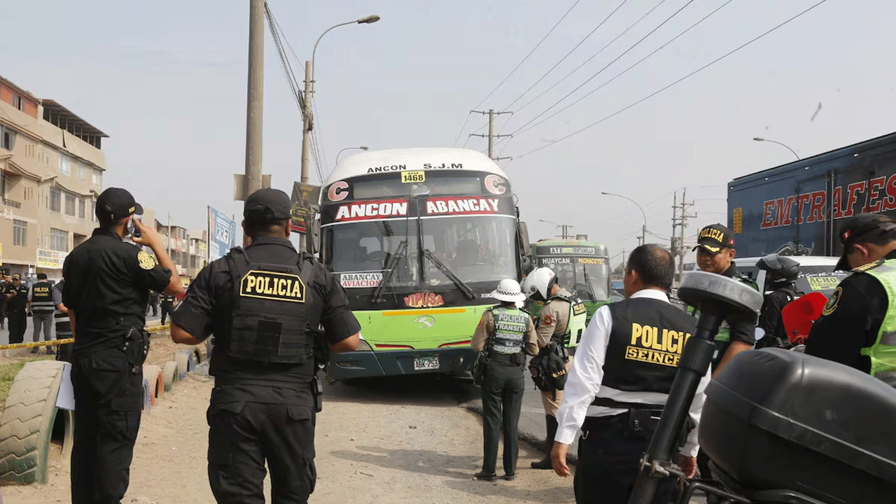 Golpe a la extorsión: capturan a 15 presuntos miembros de red criminal que amenazaba a buses en Puente Piedra